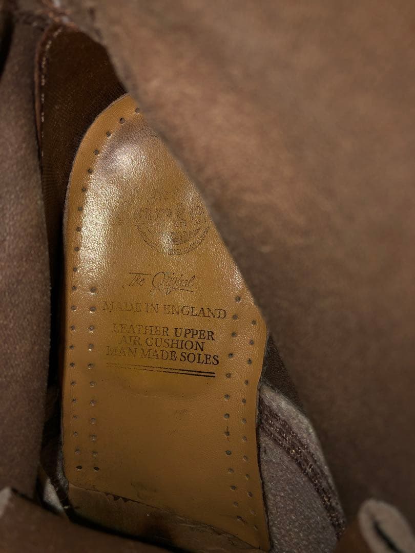 Dr.Martins ベージュ 希少 イングランド製 UK8 ブーツ 限定値下げ