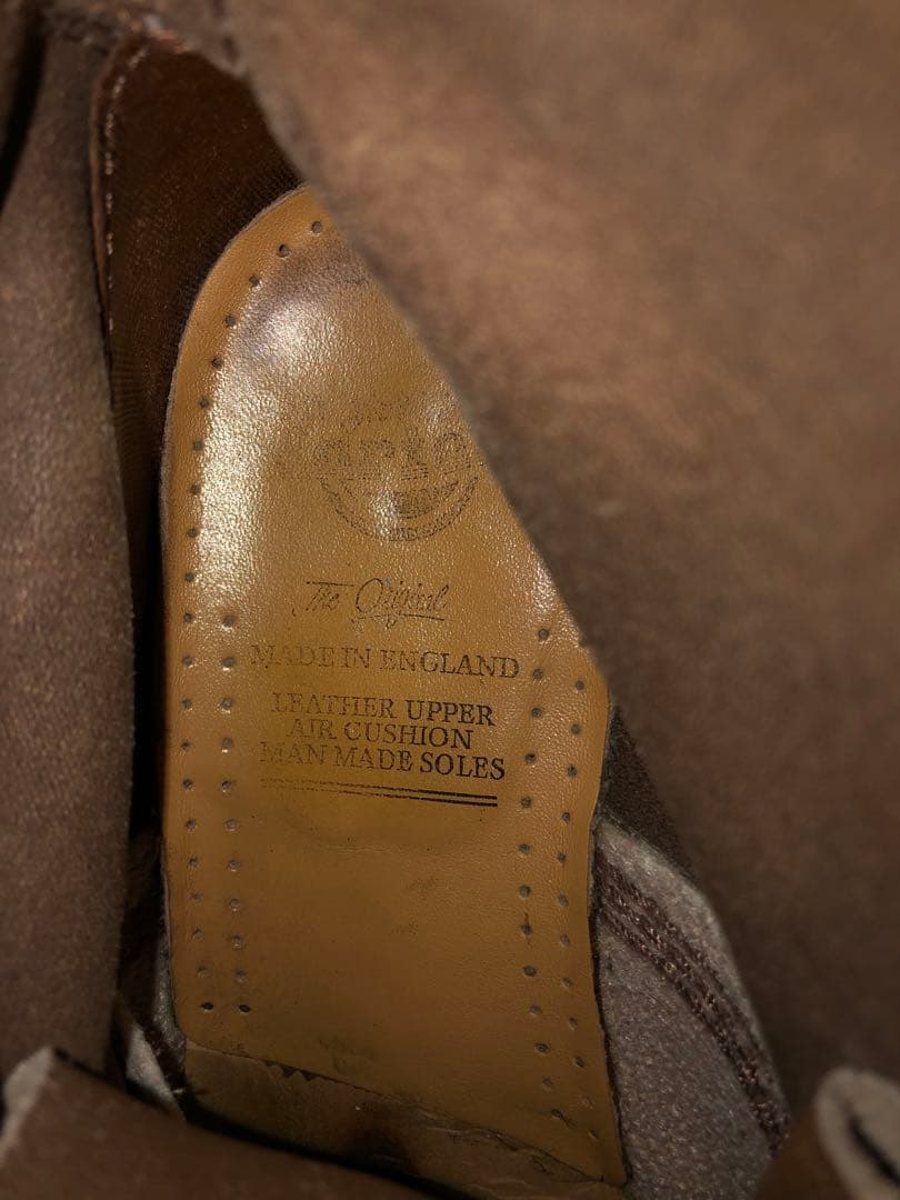 Dr.Martins ベージュ 希少 イングランド製 UK8 ブーツ 限定値下げ