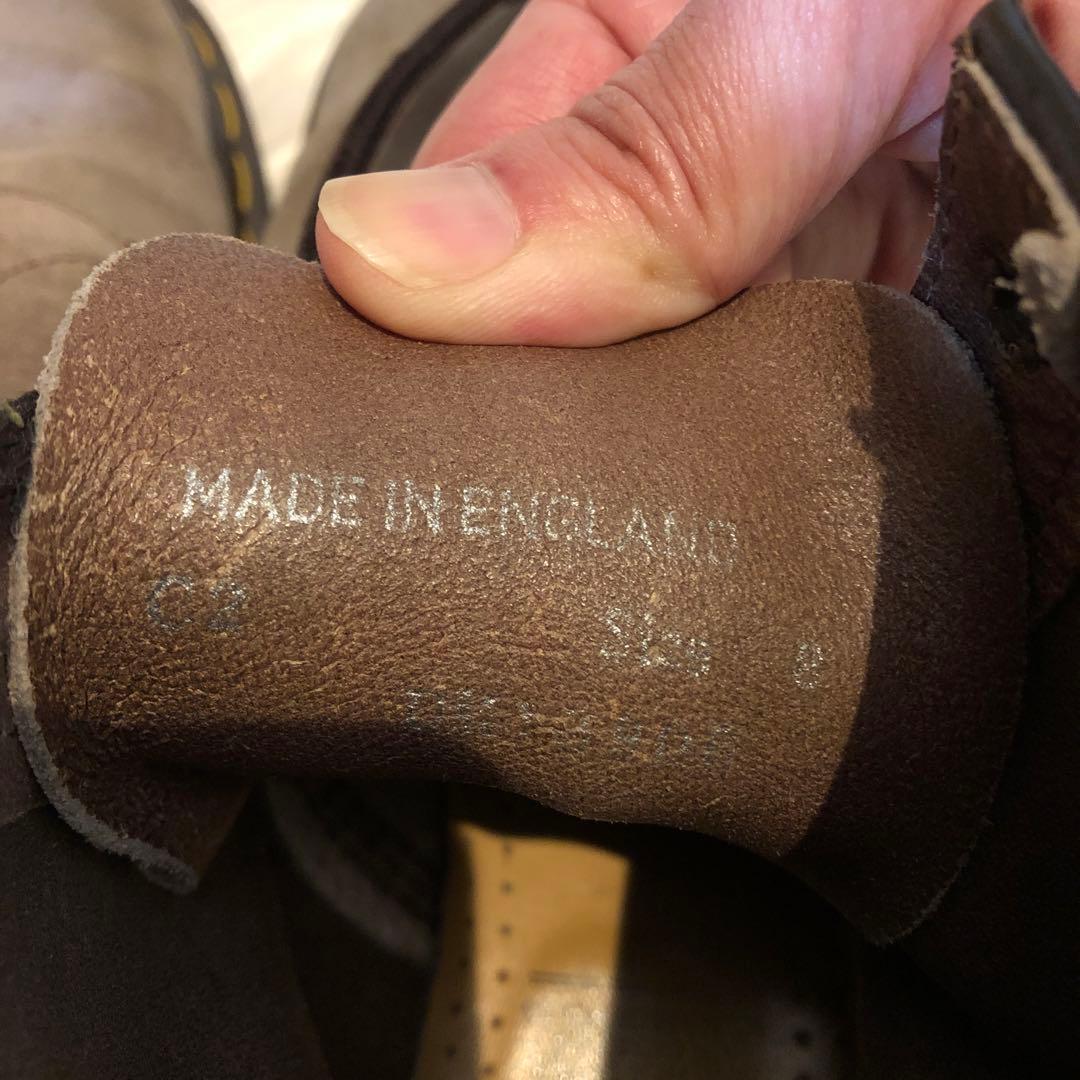 Dr.Martins ベージュ 希少 イングランド製 UK8 ブーツ 限定値下げ