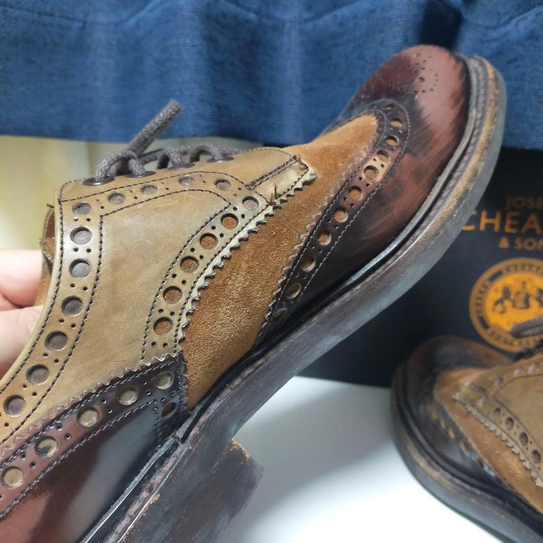 VANQUISH Joseph Cheaney コラボ ウィングチップシューズ