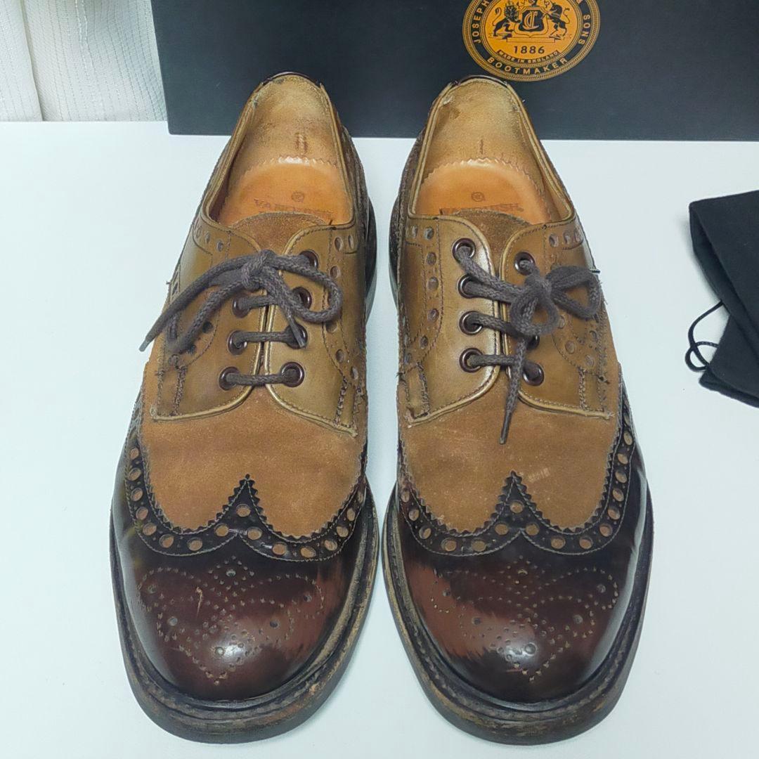 VANQUISH Joseph Cheaney コラボ ウィングチップシューズ