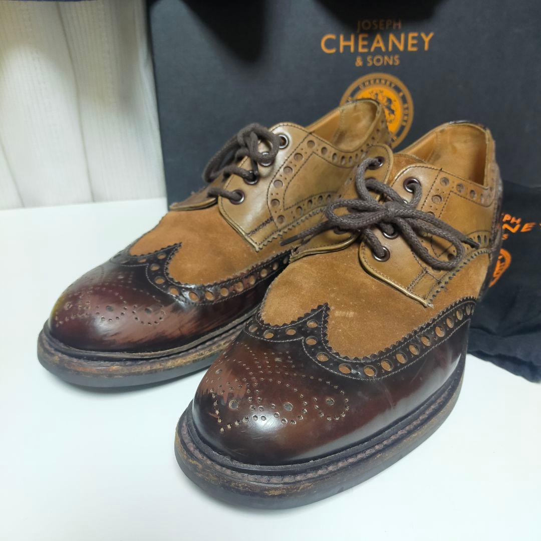 VANQUISH Joseph Cheaney コラボ ウィングチップシューズ