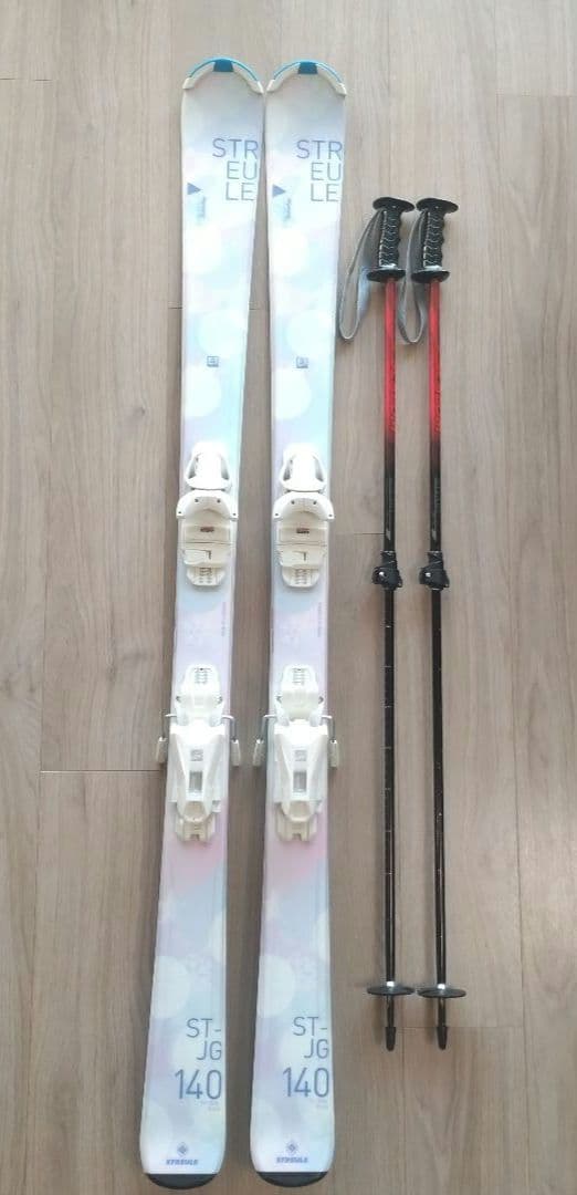 ジュニアスキー　板（140）＆ストック