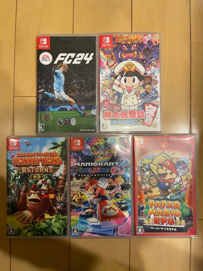 超お得！！Nintendo Switch ゲームソフト 5本セット