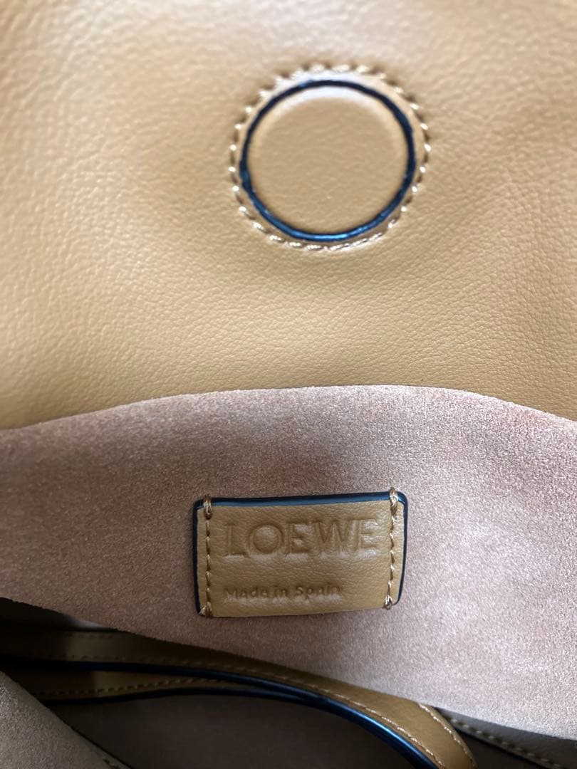 LOEWE フラメンコクラッチ ミディアム ウォームデザート