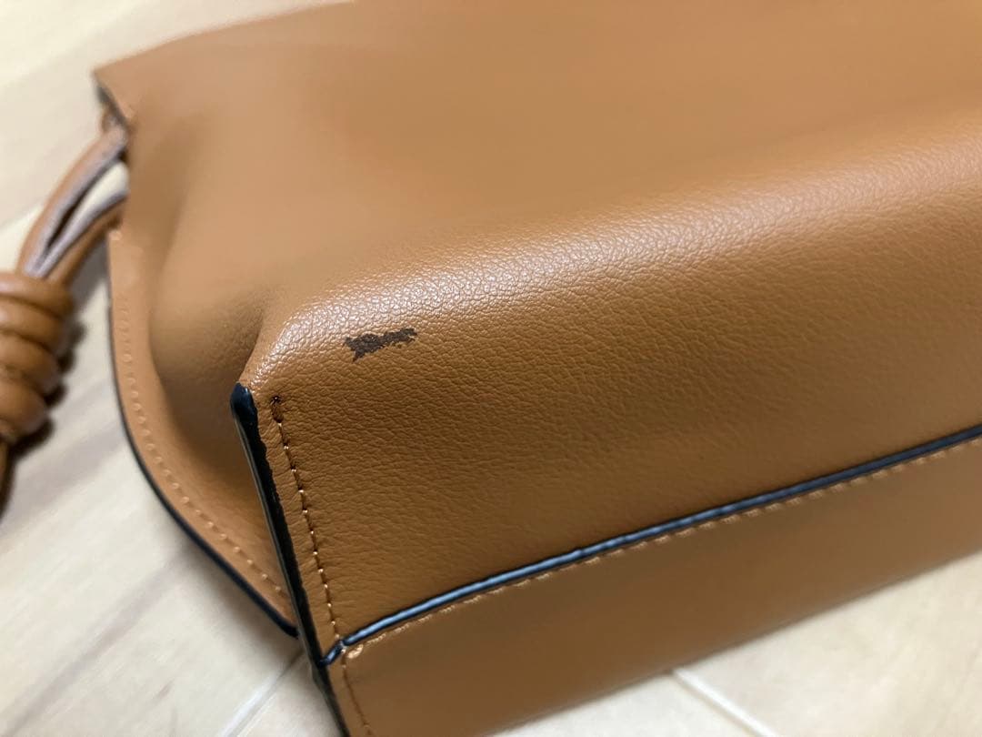 LOEWE フラメンコクラッチ ミディアム ウォームデザート