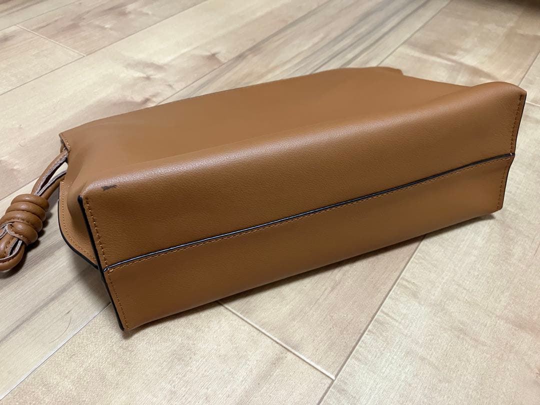 LOEWE フラメンコクラッチ ミディアム ウォームデザート