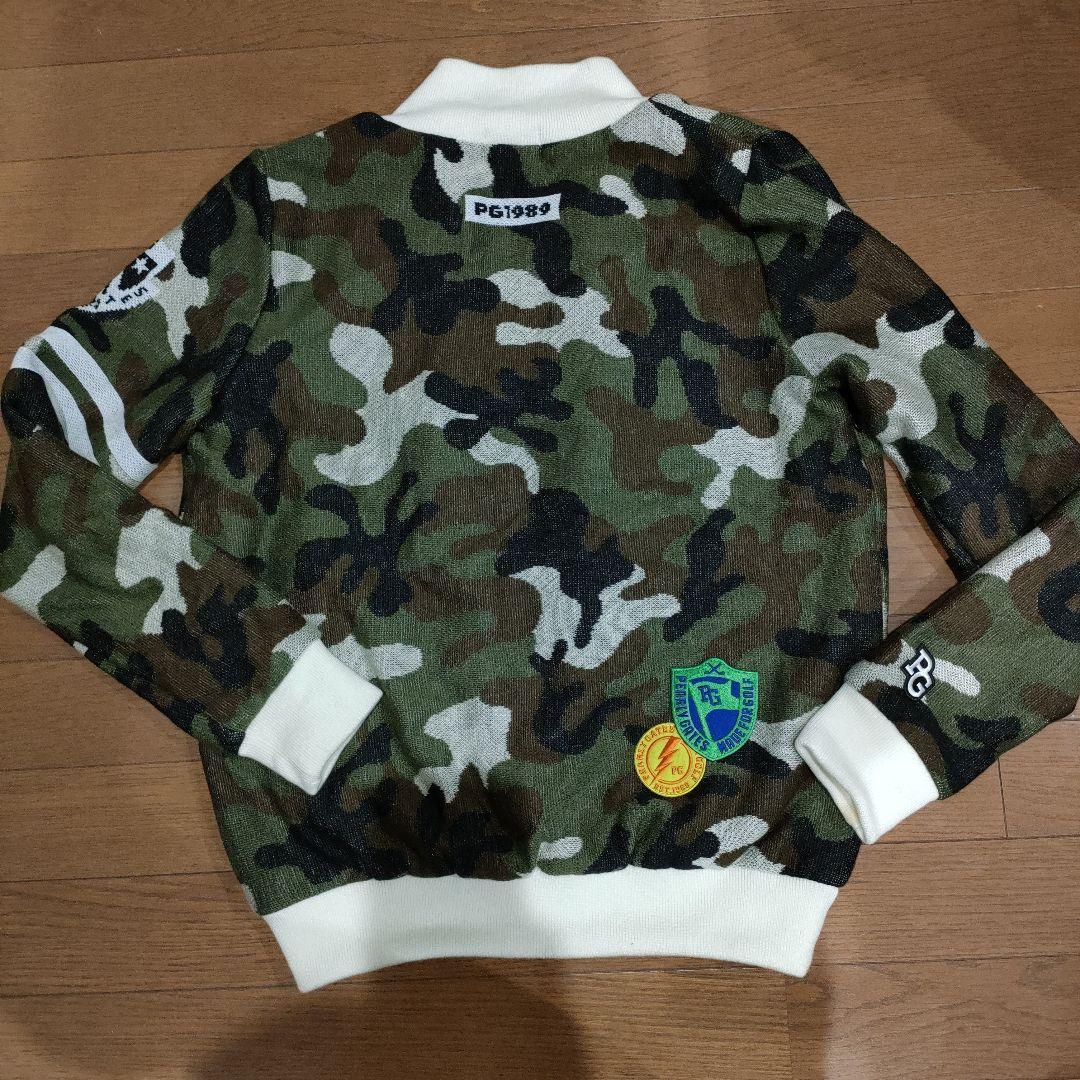 パーリーゲイツ　迷彩　蓄熱　アウター