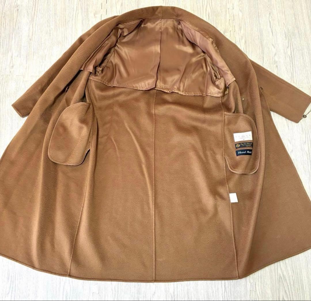 【新品】ロロピアーナ　PEONY ロングコート　カシミヤ 100％　キャメル