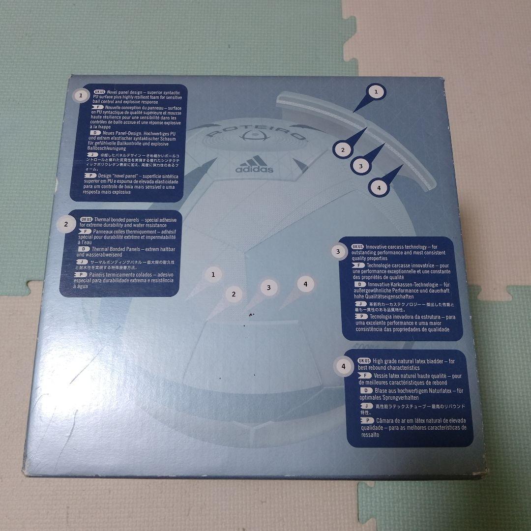 現状渡し　サイン入　adidas Euro サッカーボール箱有 ROTEIRO