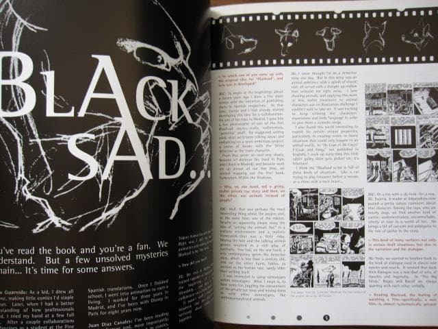 Blacksad: The Sketch Files　ブラックサッド 黒猫探偵