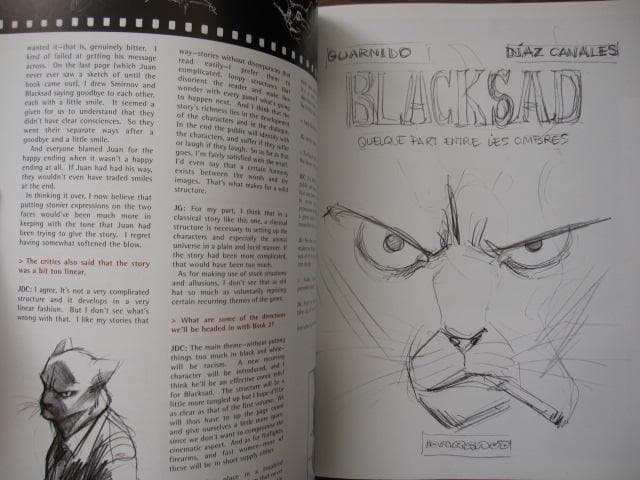 Blacksad: The Sketch Files　ブラックサッド 黒猫探偵