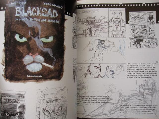 Blacksad: The Sketch Files　ブラックサッド 黒猫探偵