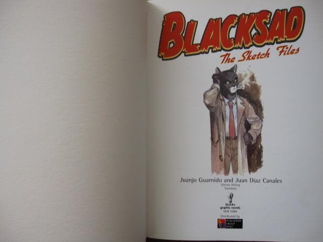 Blacksad: The Sketch Files　ブラックサッド 黒猫探偵