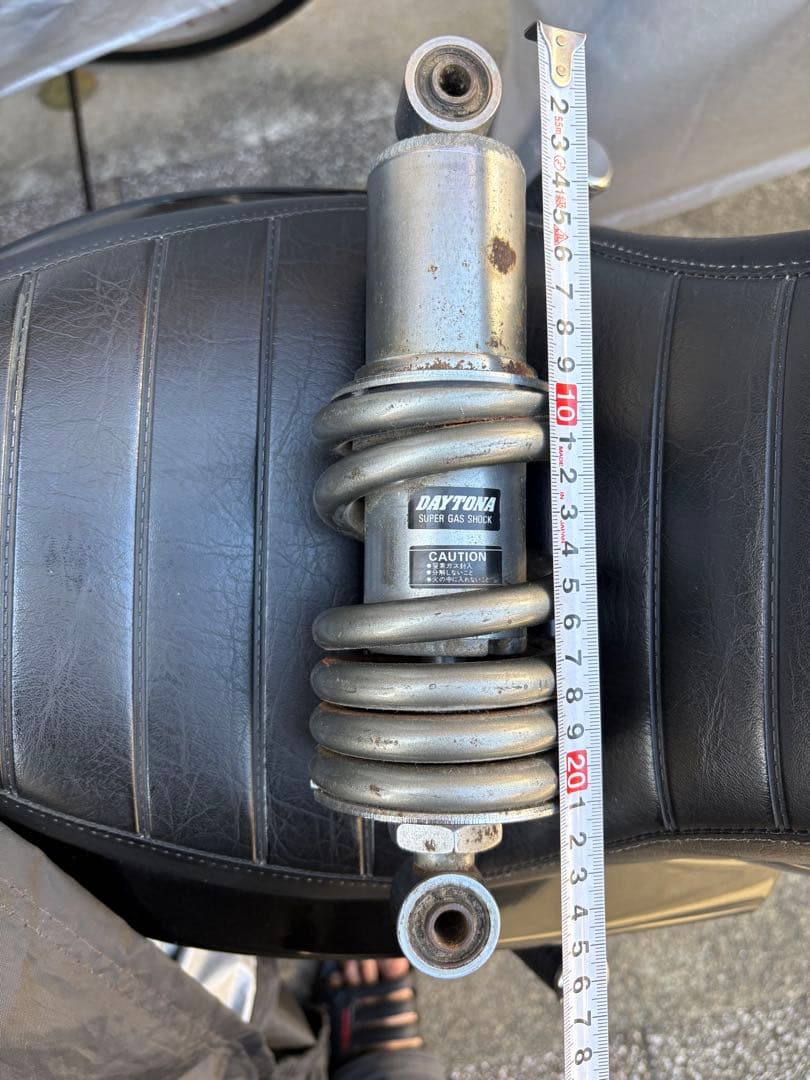【希少】 DAYTONA ローダウンサスペンション スティード400用