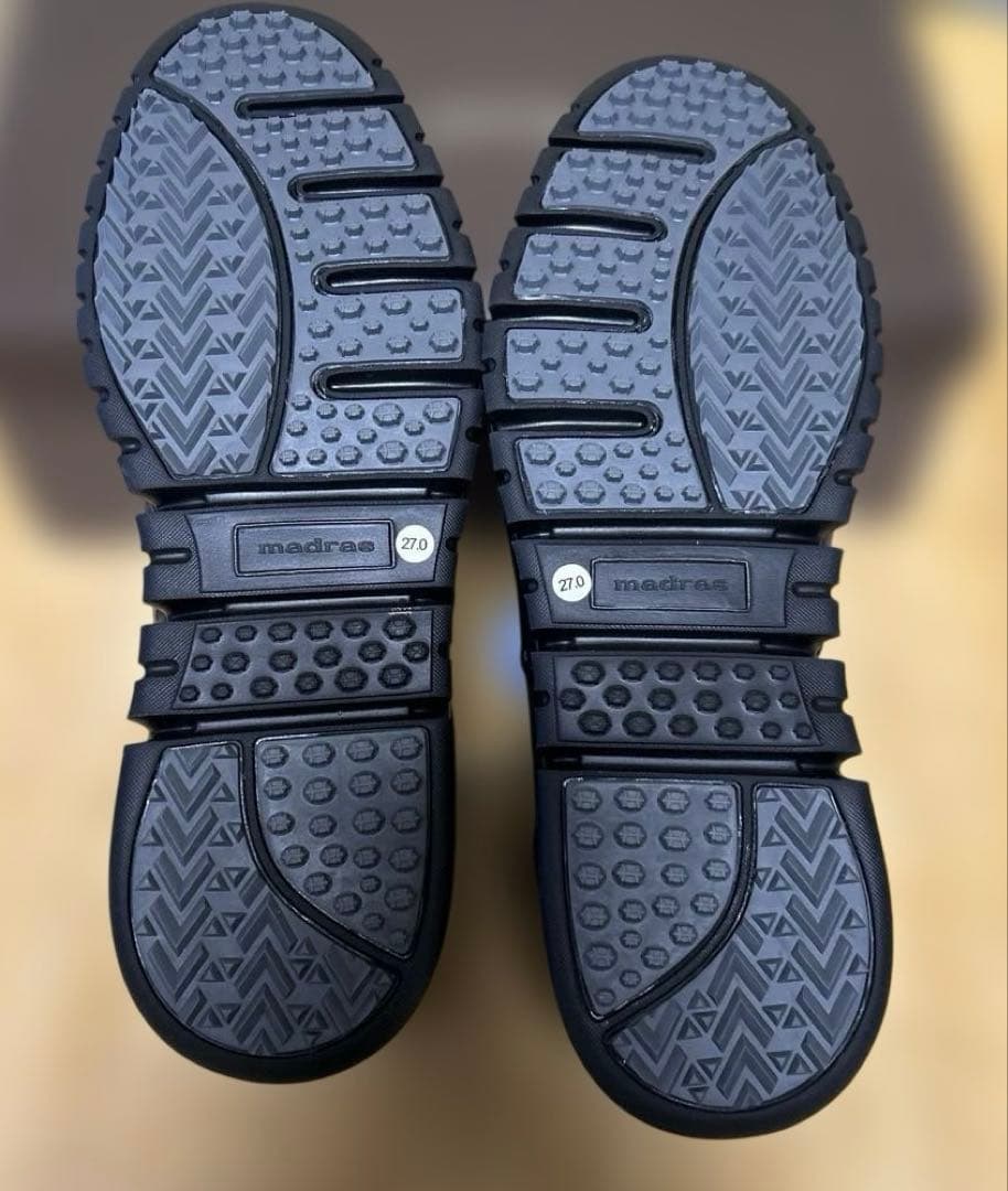 madras （ゴルフver）　カジュアルレザーシューズ