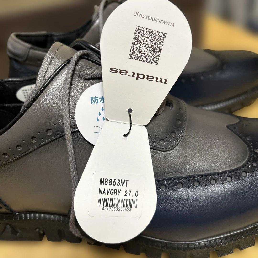 madras （ゴルフver）　カジュアルレザーシューズ