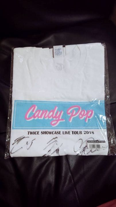 Twice showcasecandyPop直筆サイン入り