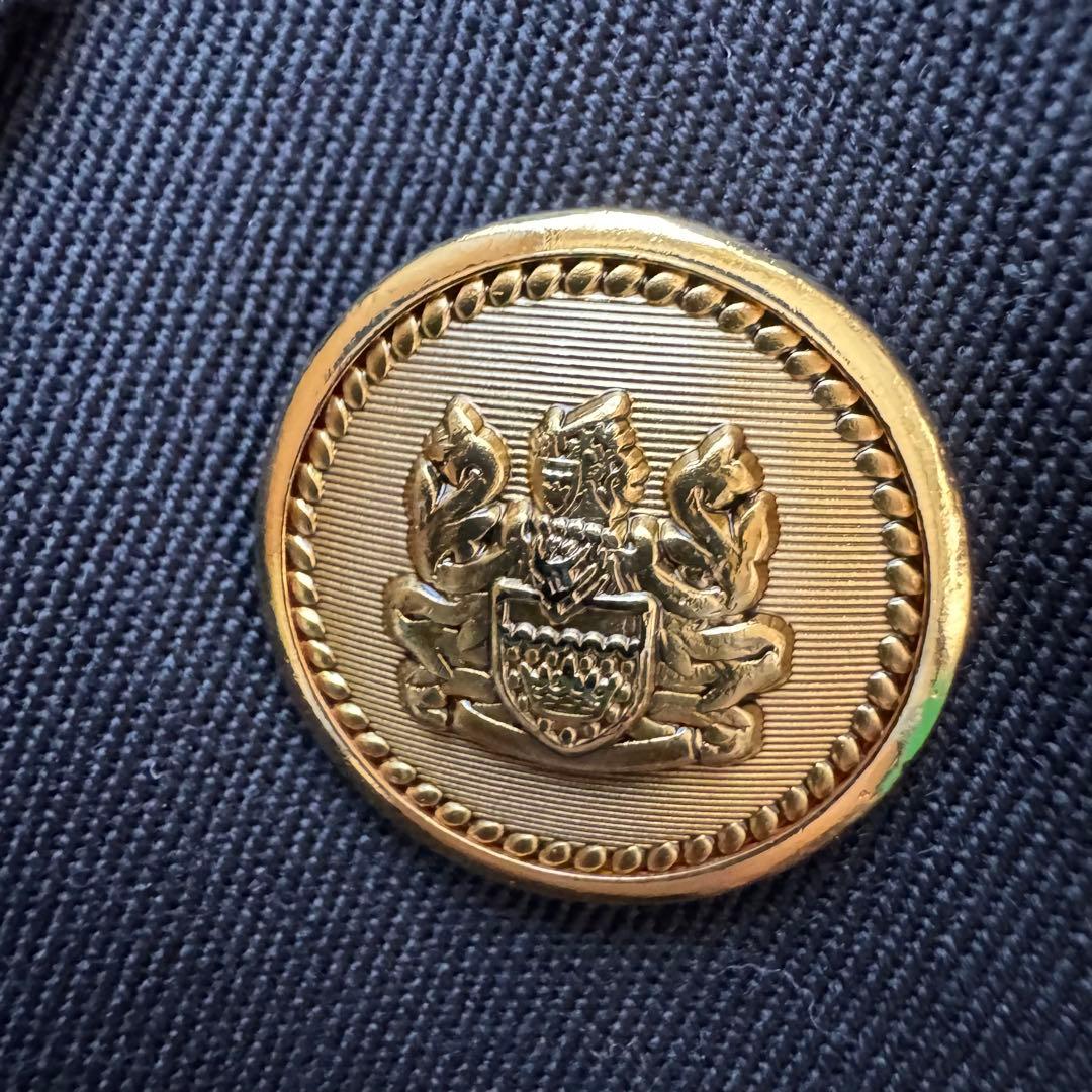 大きいサイズ　アクアスキュータム　紺ブレ　ブレザー　ダブル　6B ネイビー　13