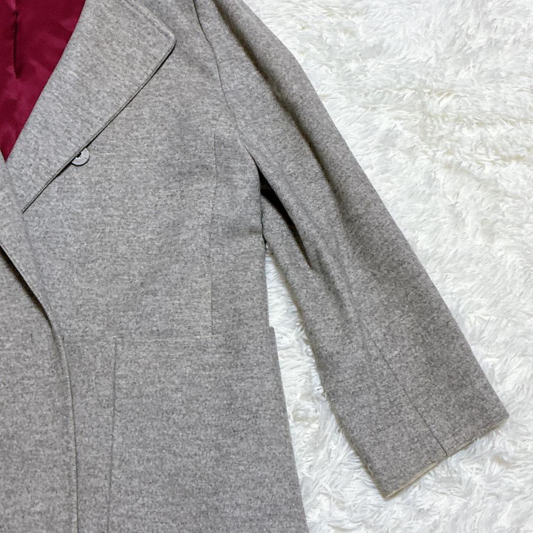 美品♥ポールスミス　ダブルコート　カシミヤ混　羊毛