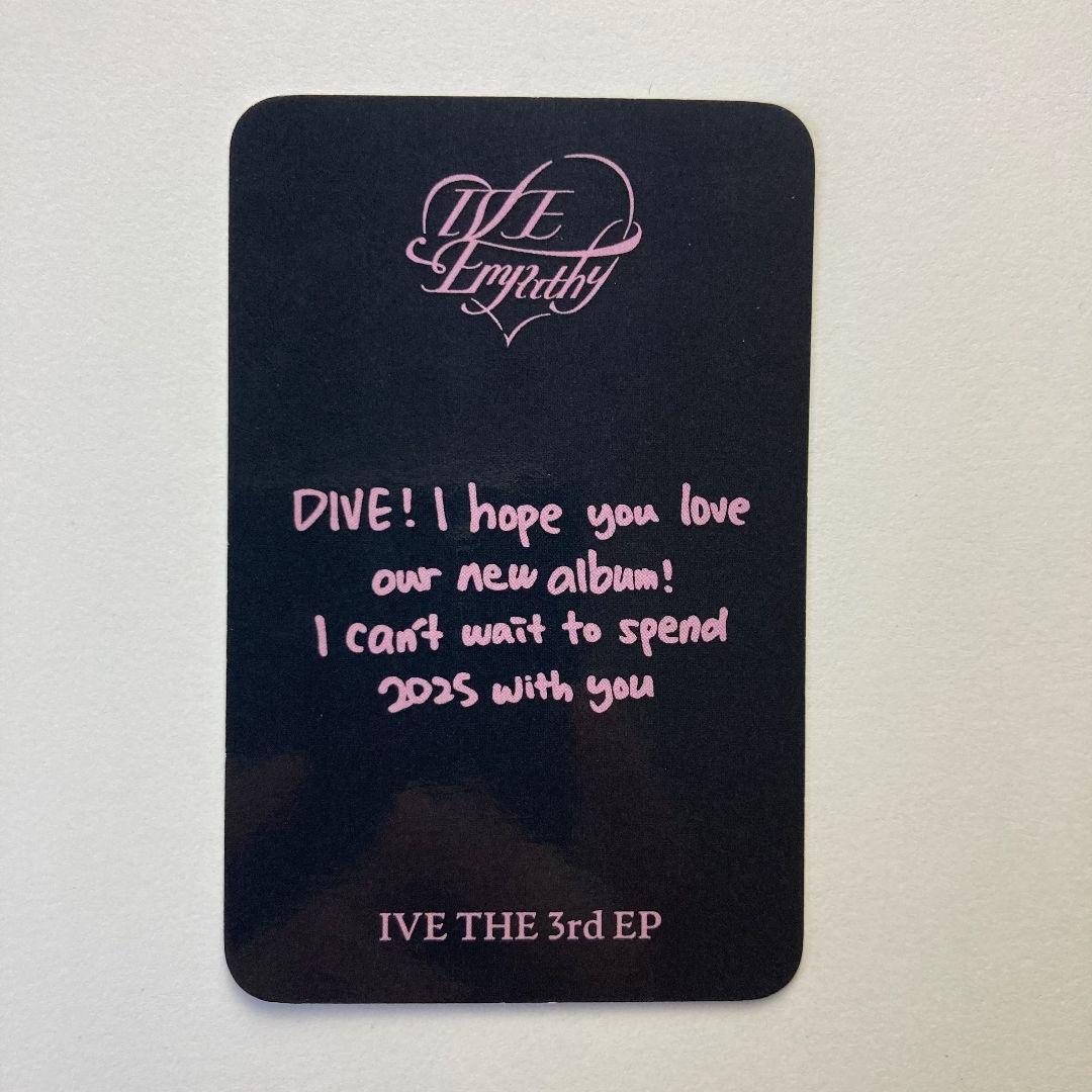 IVE ウォニョン empathy US限定特典 トレカ アメリカ