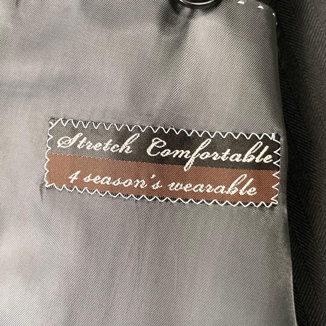 タグ付き未使用✨THE SUIT COMPANY セットアップスーツ 黒 L