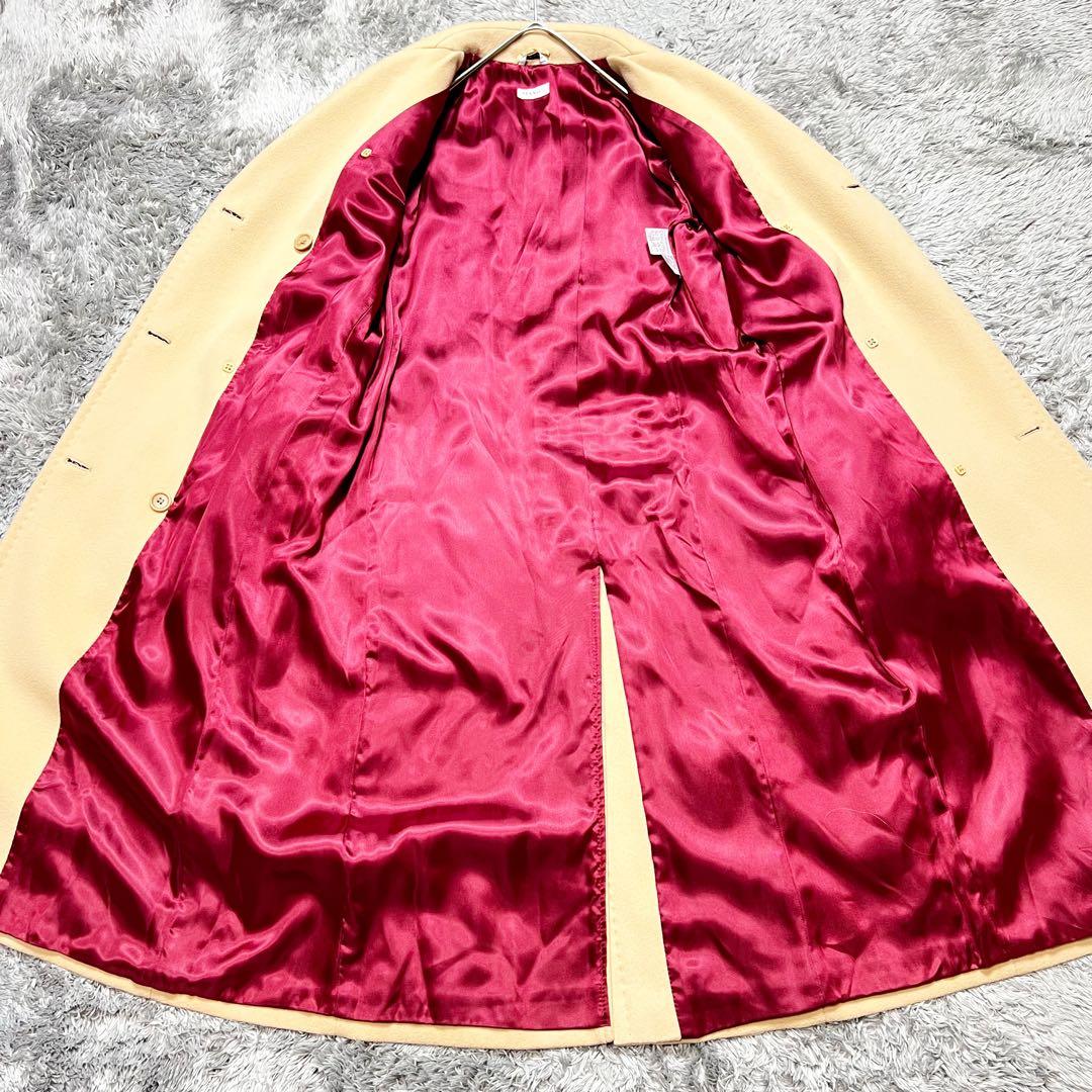 MaxMara MAX&Co. ウール ベルテッドコート M相当 伊製　美品