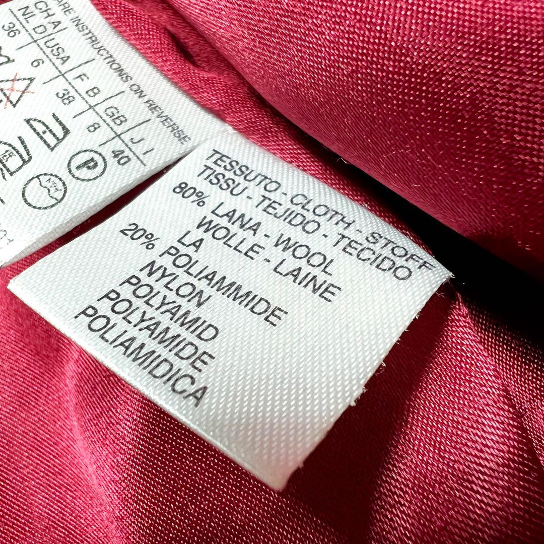 MaxMara MAX&Co. ウール ベルテッドコート M相当 伊製　美品