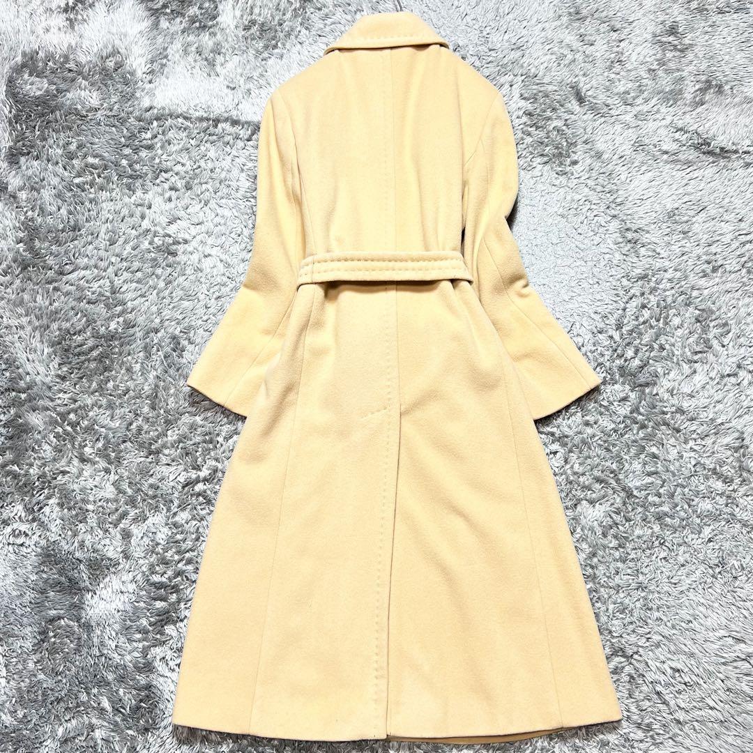 MaxMara MAX&Co. ウール ベルテッドコート M相当 伊製　美品