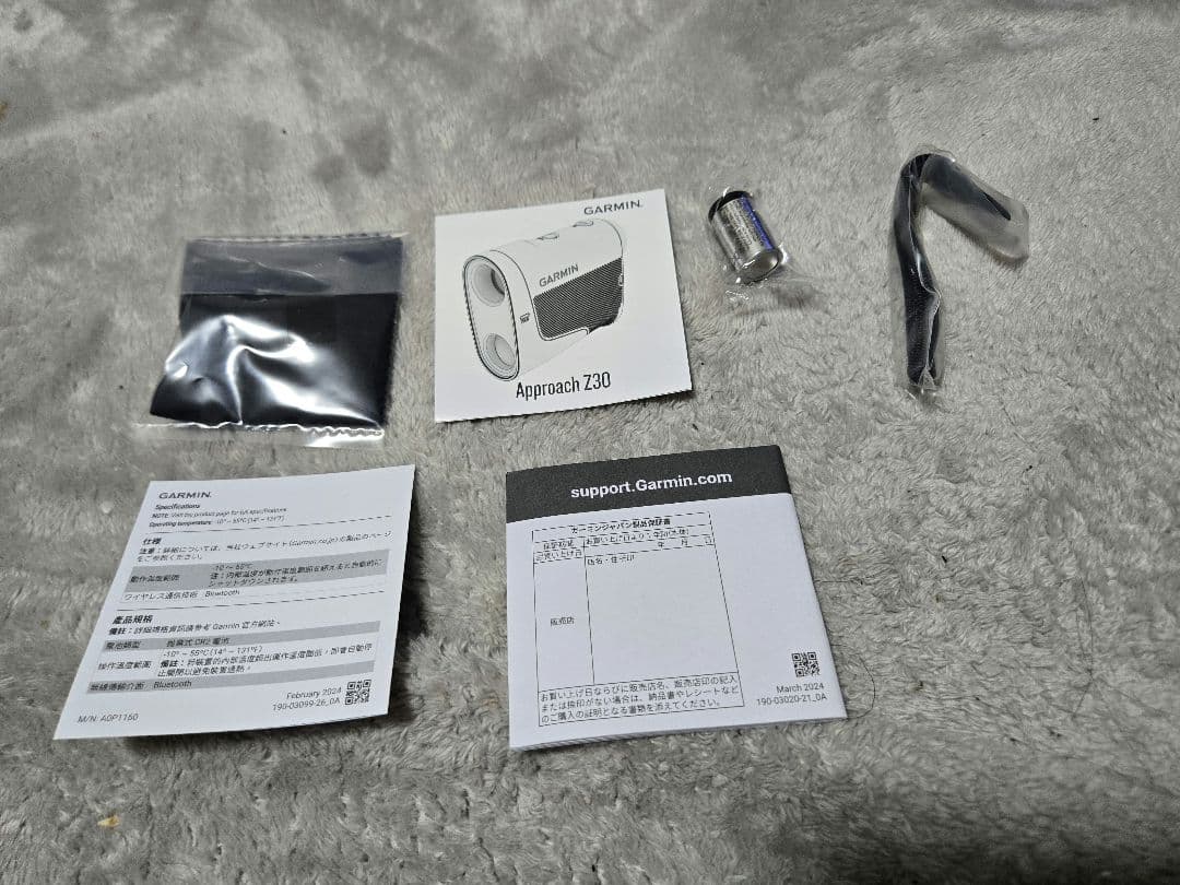 GARMIN Approach Z30 アプローチ ゴルフ用レーザー距離計