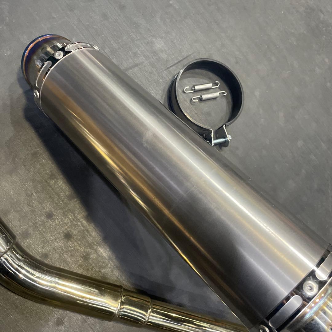 ◆D182　GSX-R125　リアルスピード　メテオ　チタン/ステン社外マフラー