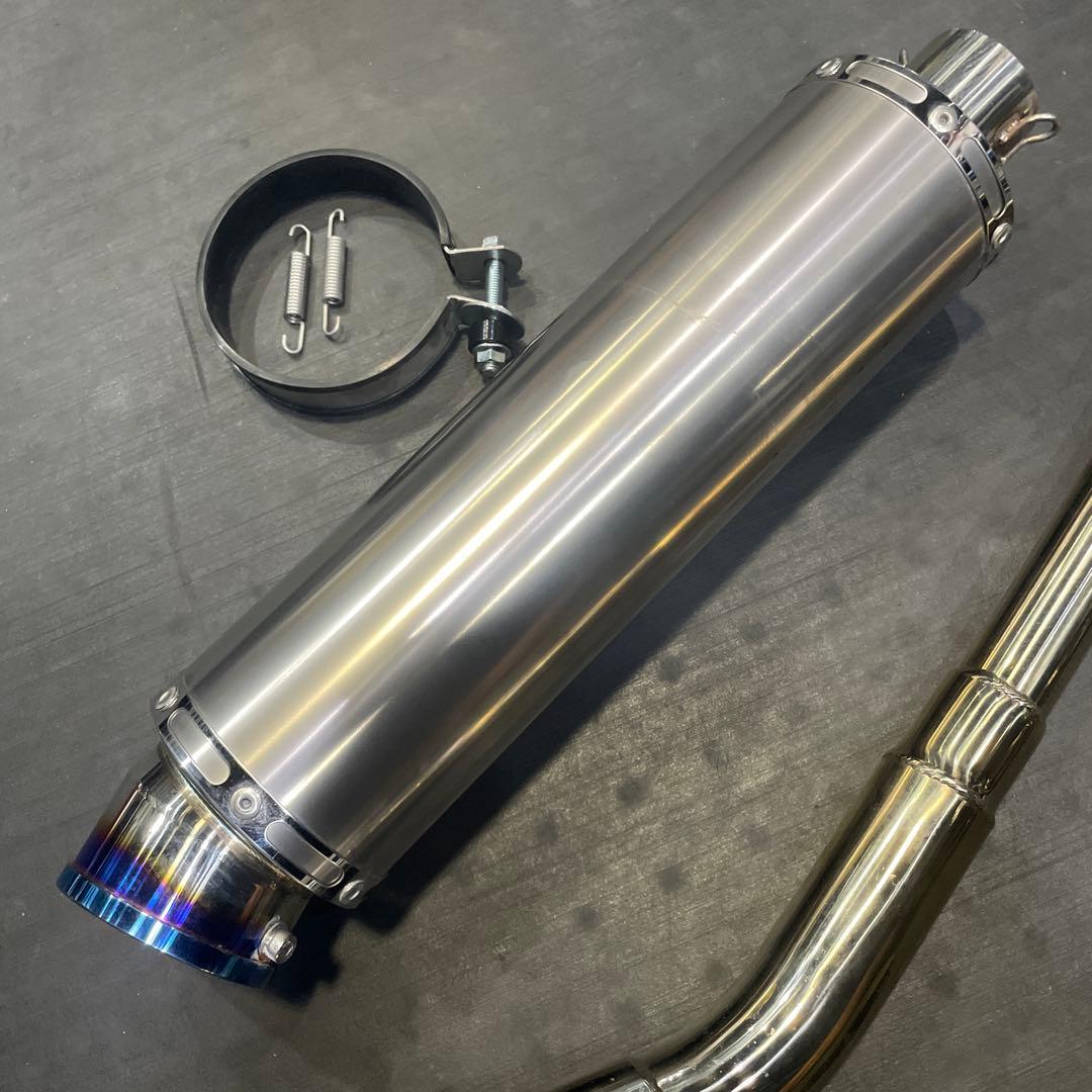◆D182　GSX-R125　リアルスピード　メテオ　チタン/ステン社外マフラー