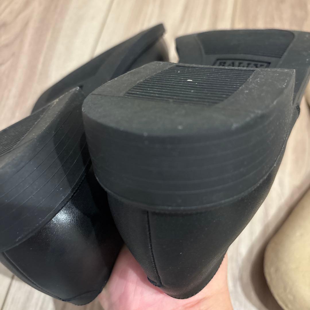 BALLY 黒 レザー シューズ EU40