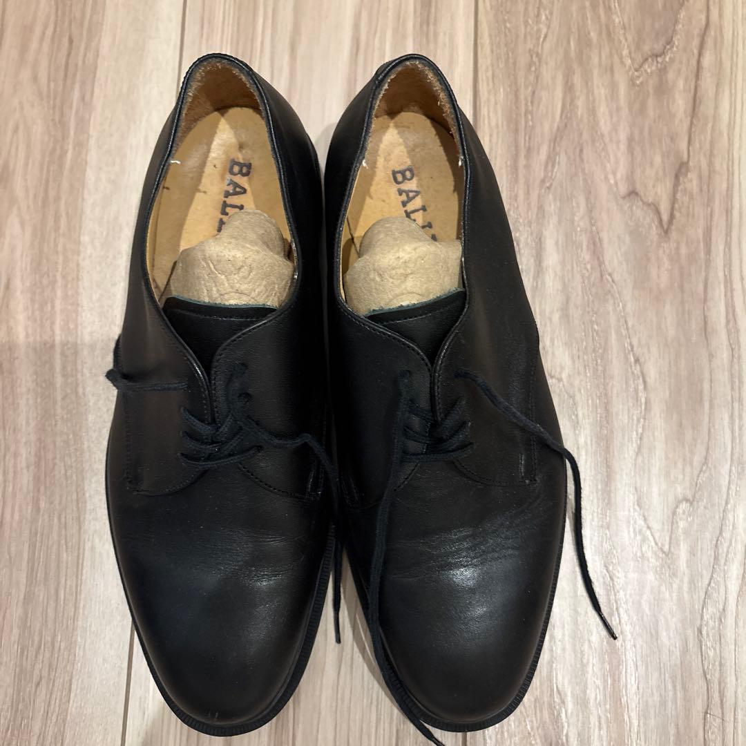 BALLY 黒 レザー シューズ EU40