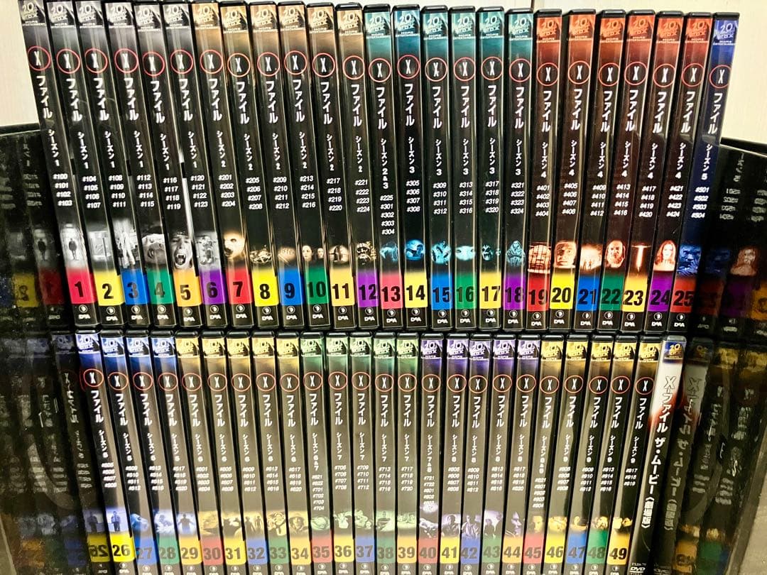 ディアゴスティーニ Xファイル DVD49巻 専用バインダー、収納ケース付き
