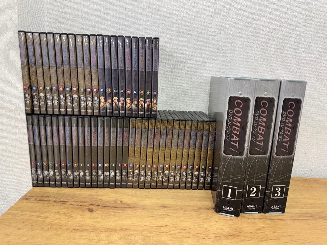 COMBAT コンバット DVDコレクション 全1～50巻セット 朝日新聞出版