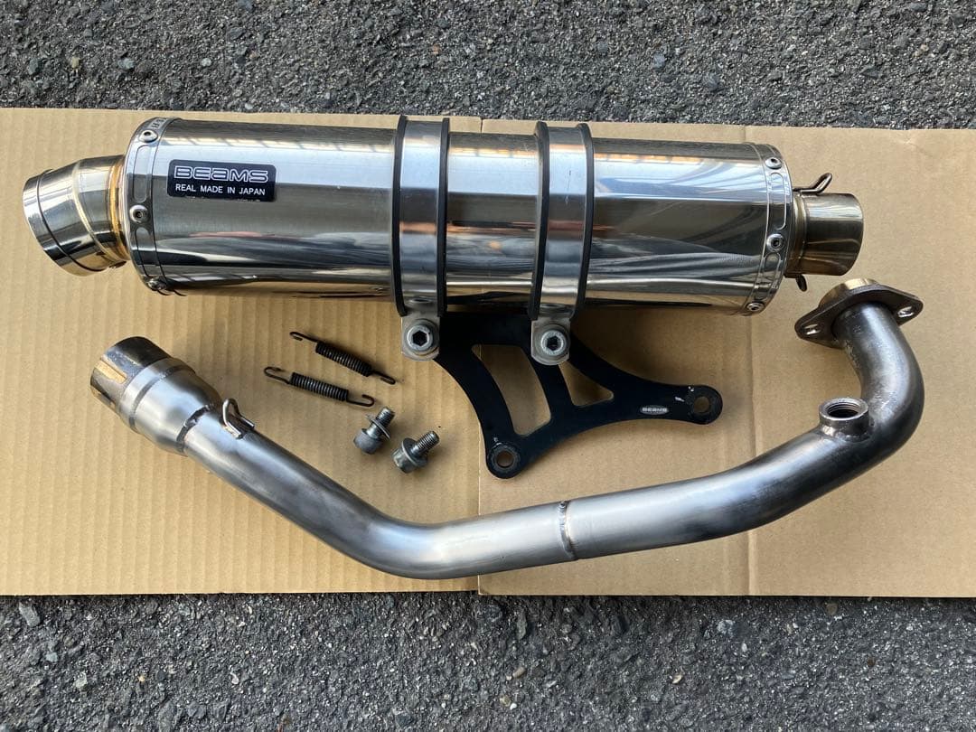 マジェスティS ビームス　JMCA認定マフラー SG28J外し