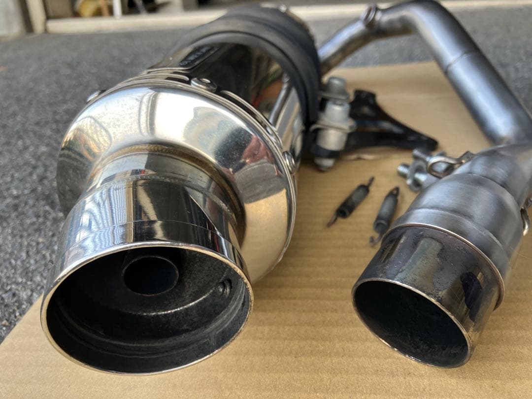 マジェスティS ビームス　JMCA認定マフラー SG28J外し