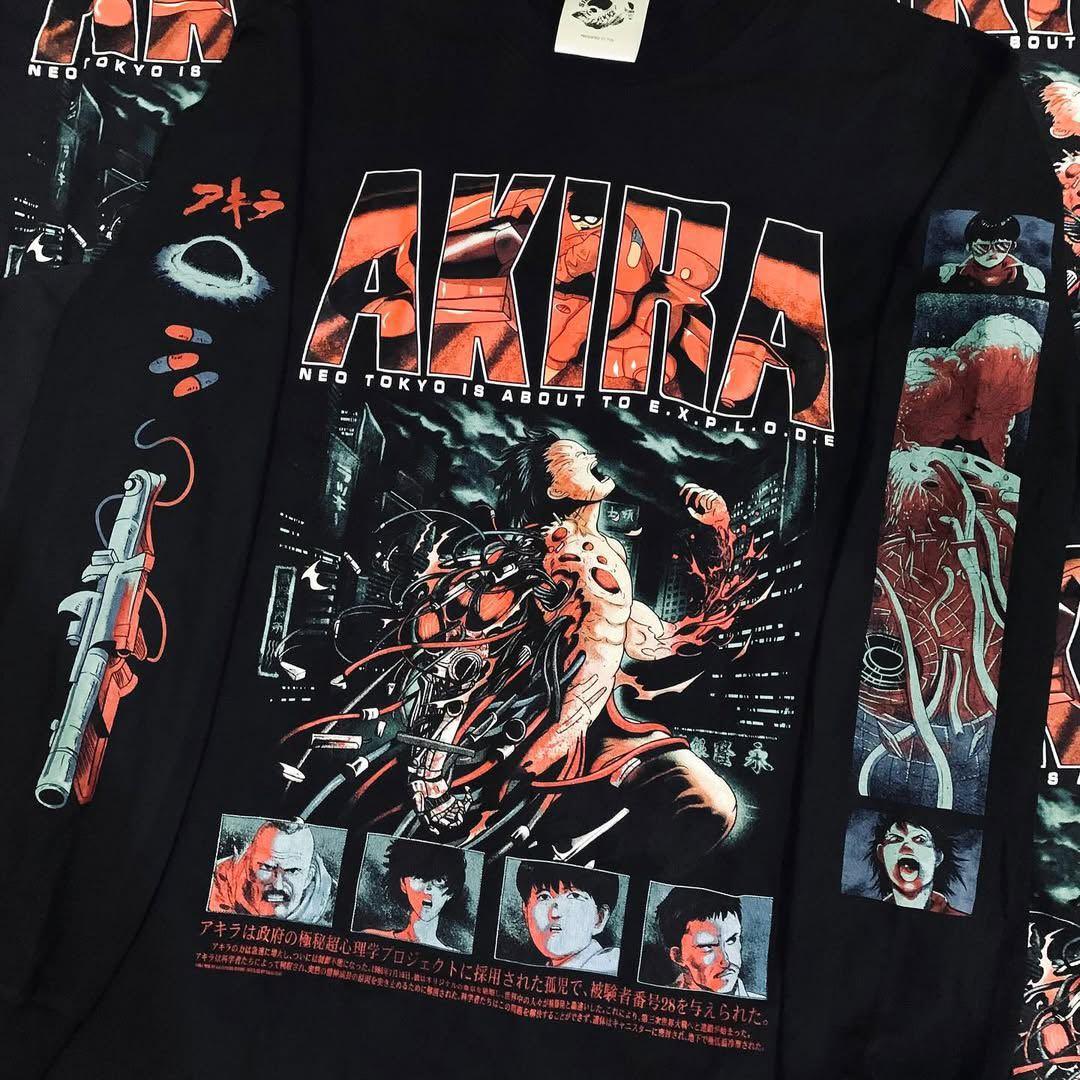 【激レア】AKIRA アニメTシャツ　ロンT L