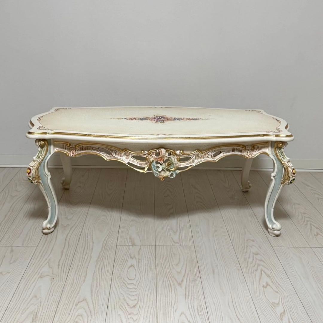 イタリア製ロココセンターテーブル