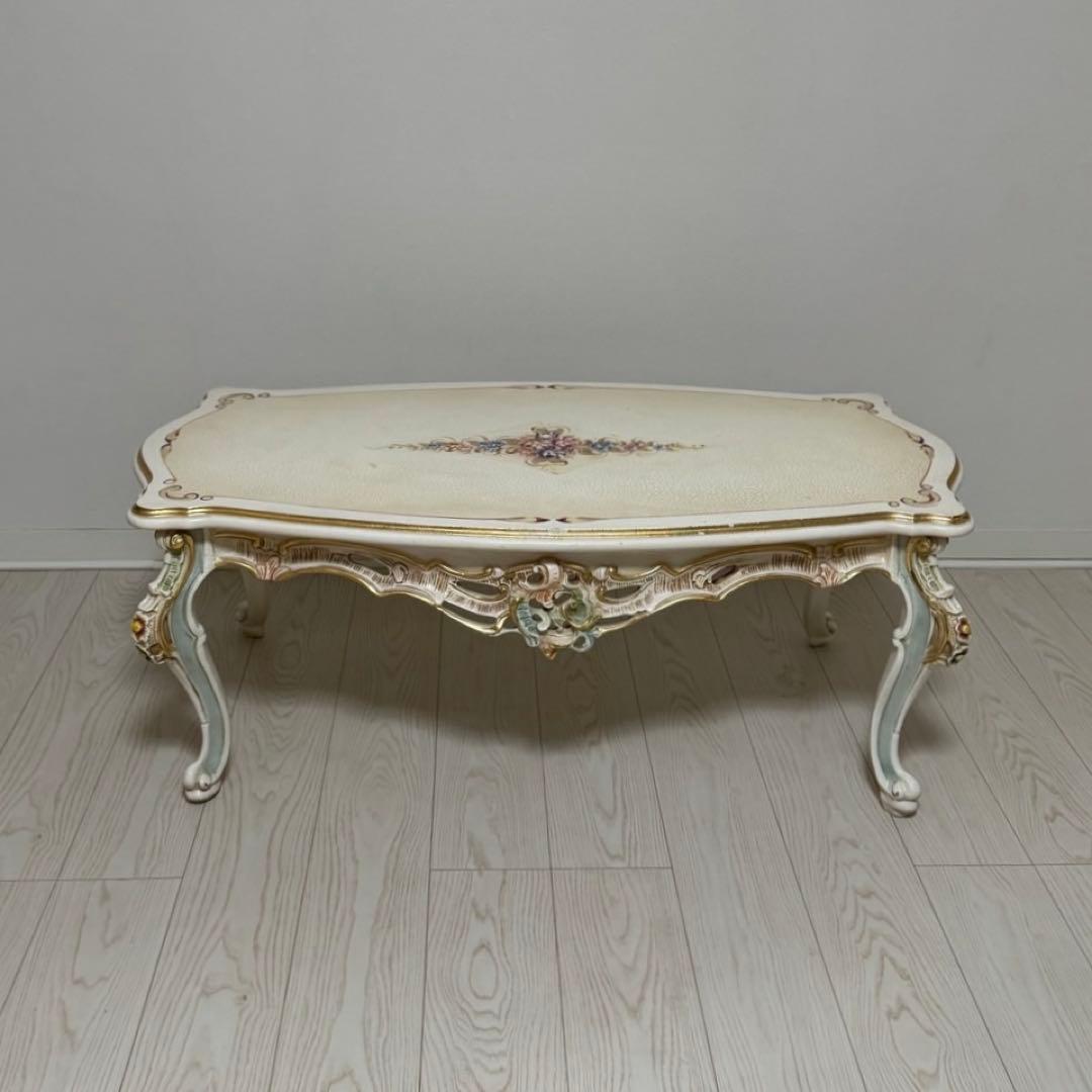 イタリア製ロココセンターテーブル