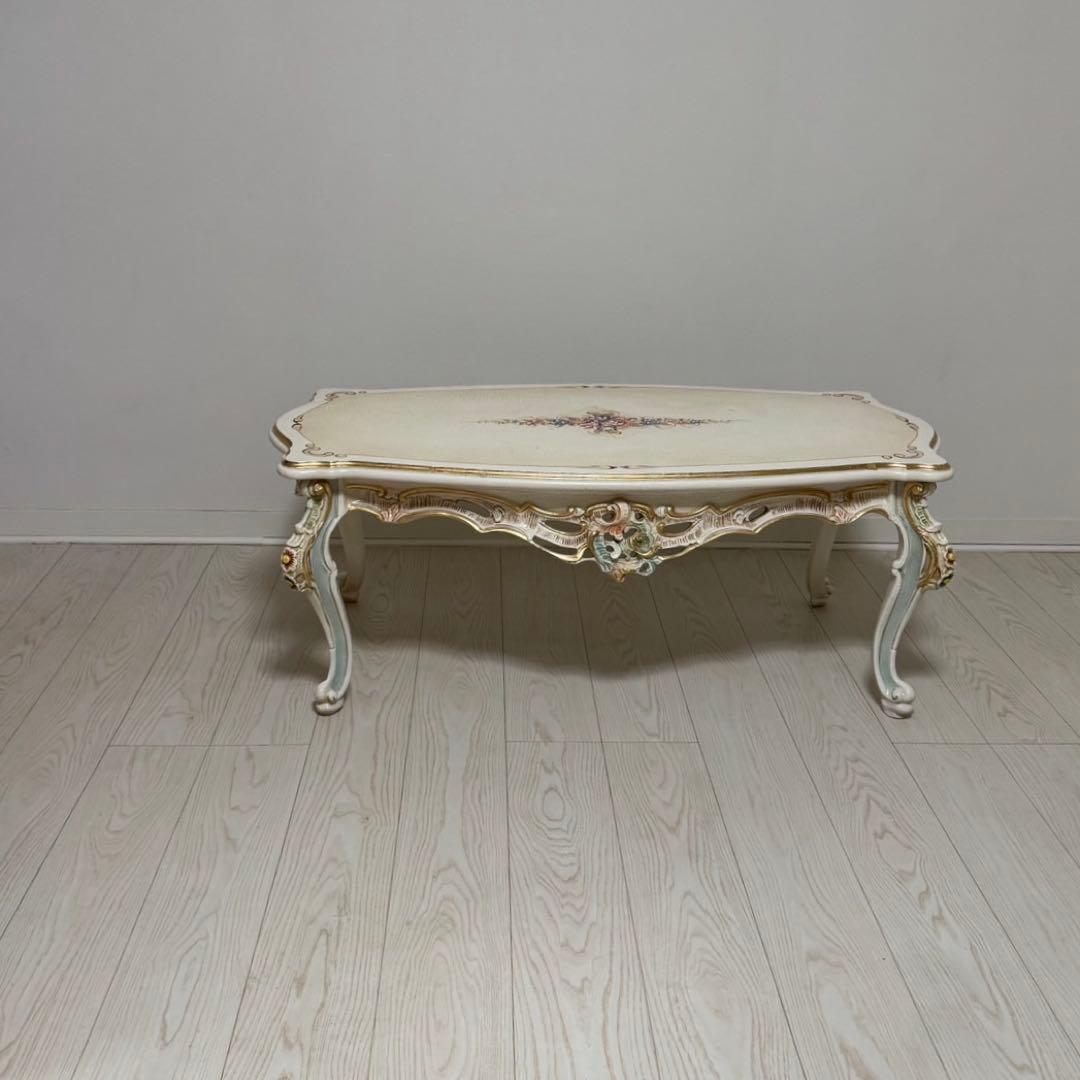 イタリア製ロココセンターテーブル