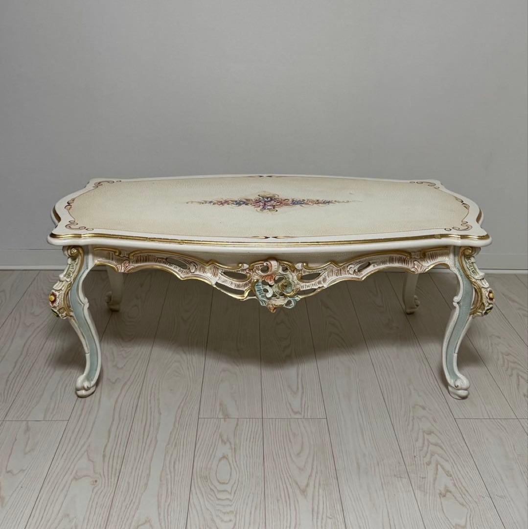 イタリア製ロココセンターテーブル