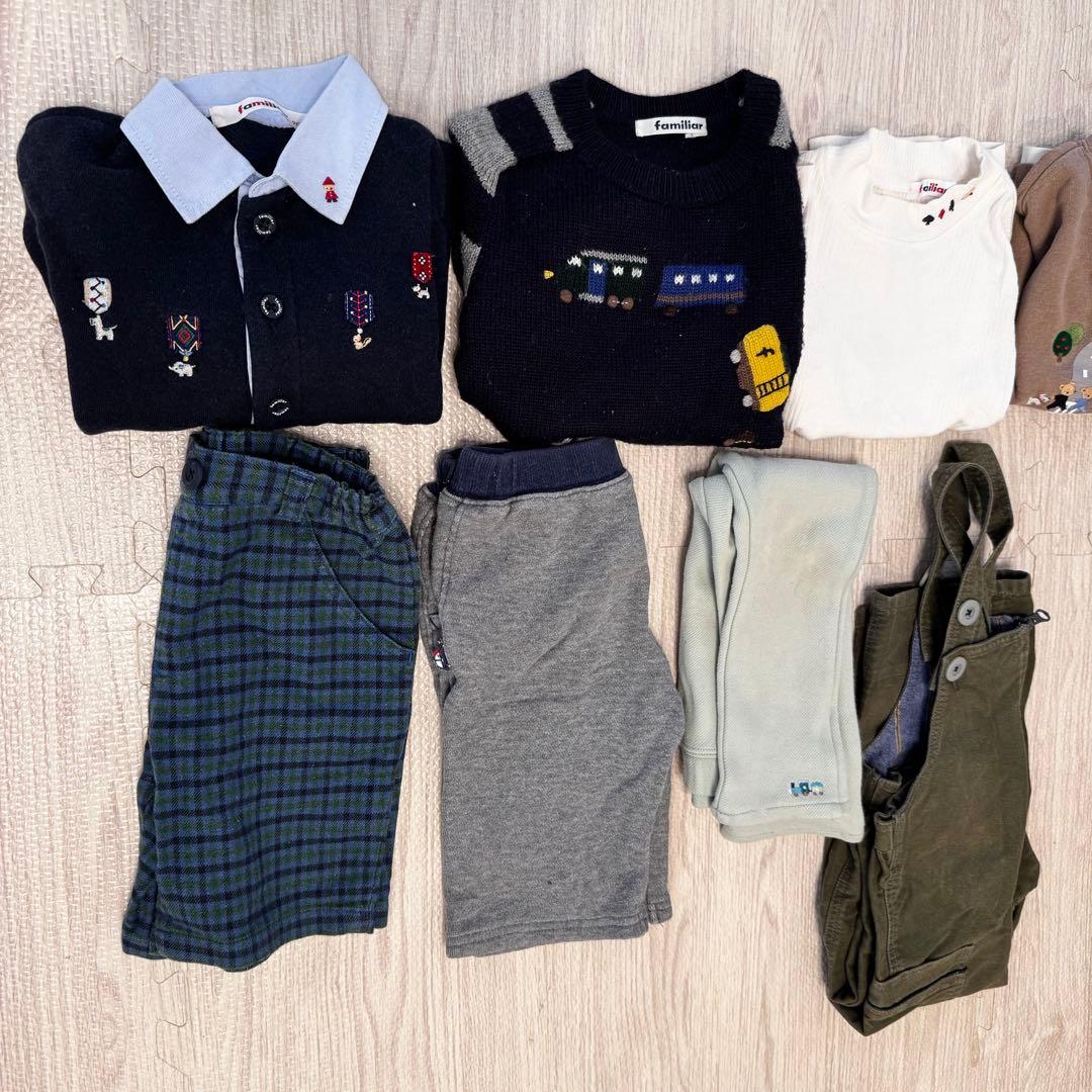 ファミリア　男児用　秋冬服　90cm まとめ売り