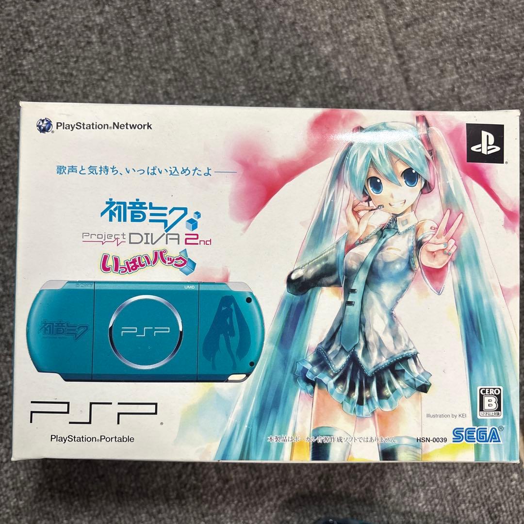 psp 初音ミク　いっぱいパック　本体　付属品