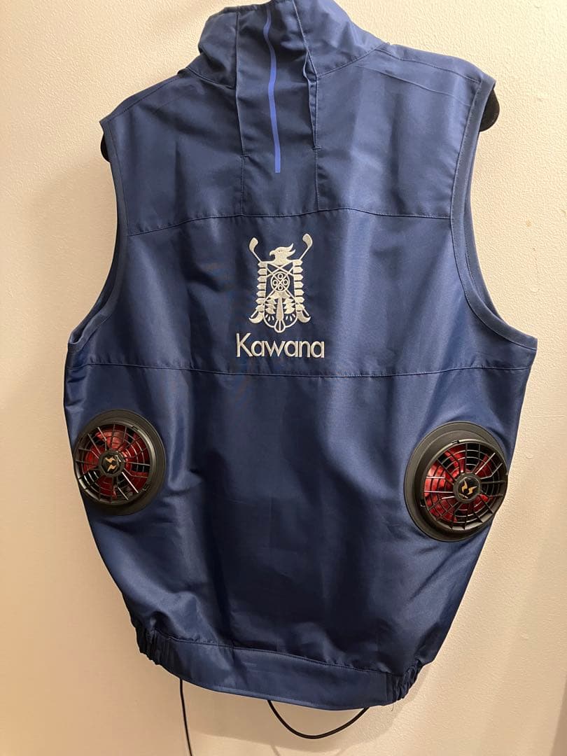 Kawana ファン付きベスト ネイビー
