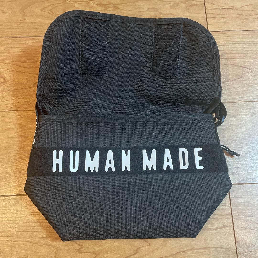 新品　ヒューマンメイド　スモールメッセンジャーバッグ　黒　HUMAN MADE