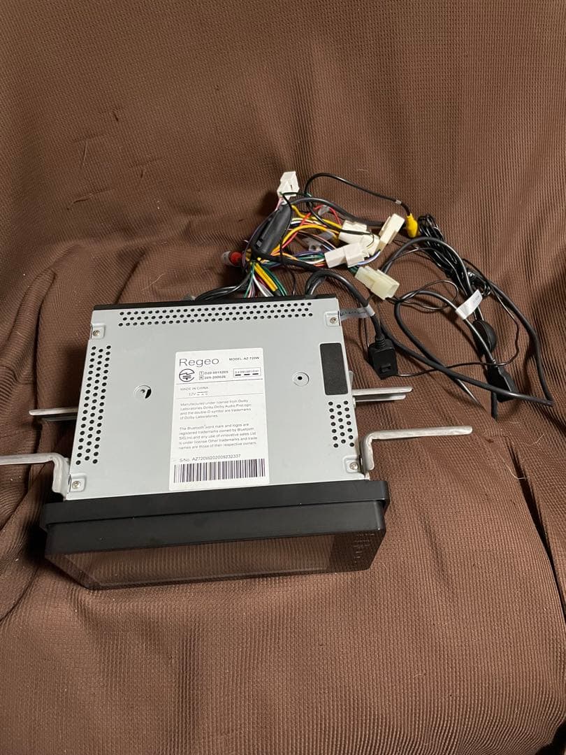 Regeoカーナビ TV フルセグAV機能搭載　7型WSVGA2DIN