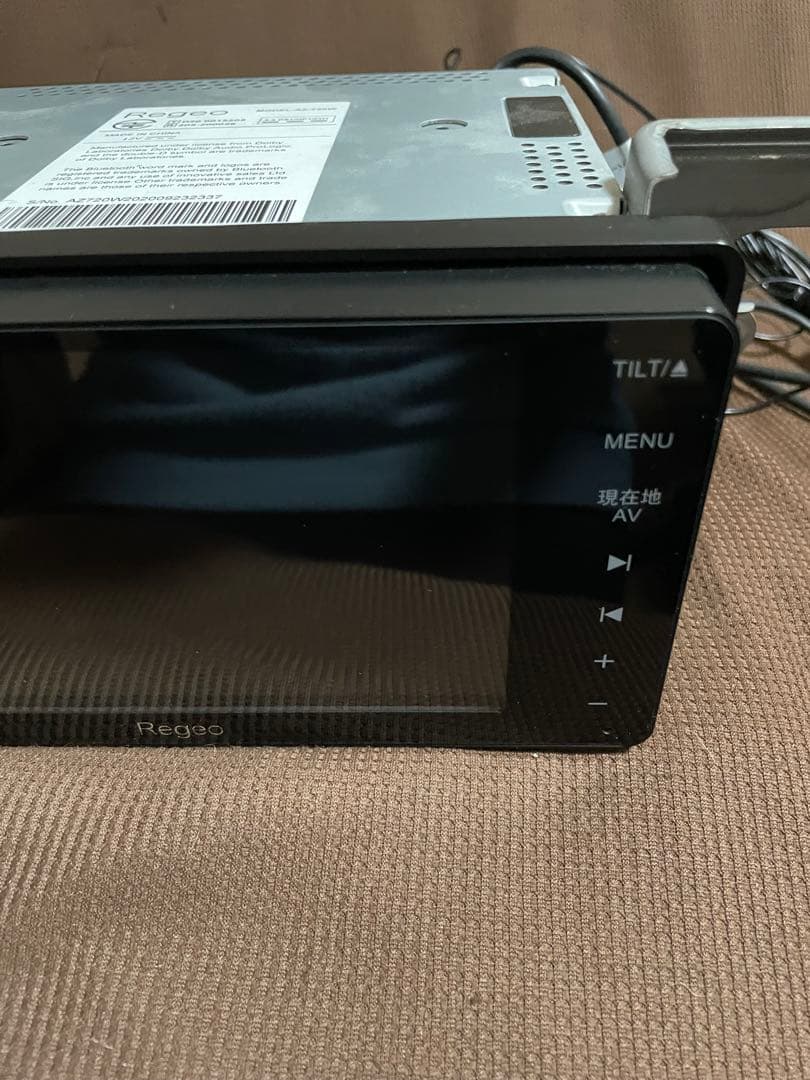 Regeoカーナビ TV フルセグAV機能搭載　7型WSVGA2DIN