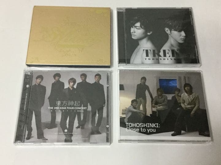 東方神起 CD4枚セット